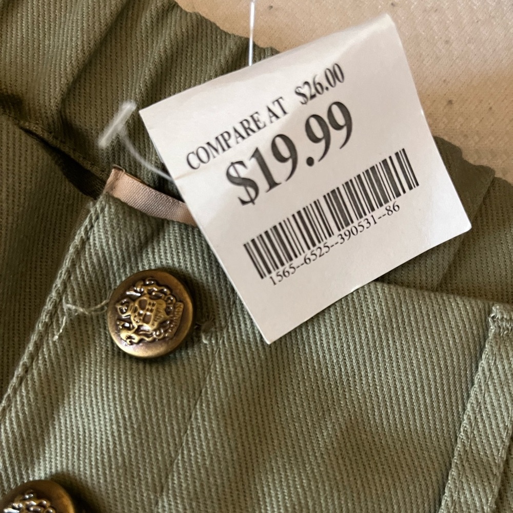 High waisted Olive green slacks /pants wide leg